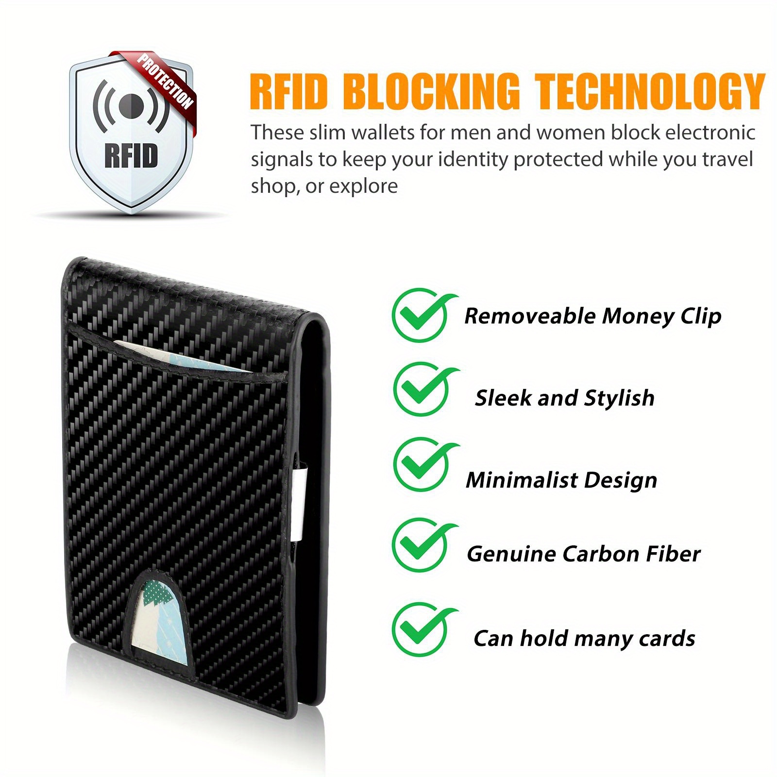 Card Blocr Men's RFID Blocking Credit Card Wallet