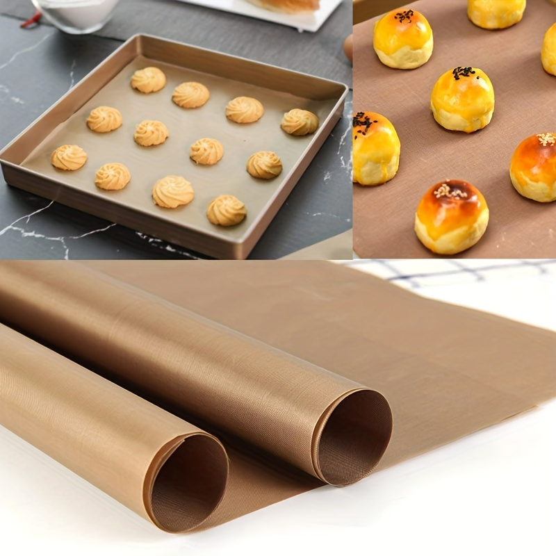 Silicone Baking Mat Non Stick Pan Liner, Non-Stick Heavy Duty Oven Liner,  Thick Heat Resistant Silicone Easy to Clean-Reduce Spills Stuck Foods and  Clean Up-Kitchen Friendly Cooking Accessory(Black) 