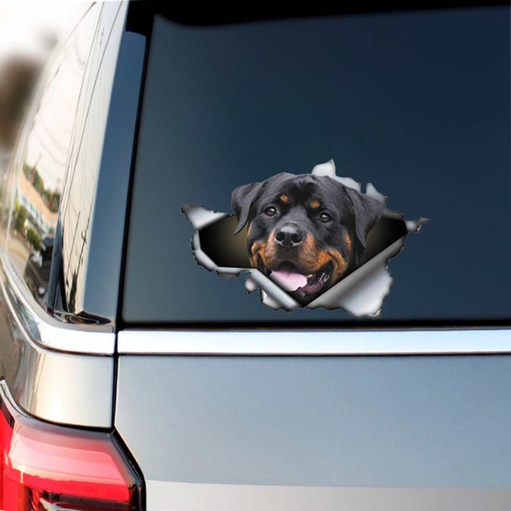 Rottweiler hotsell car sticker