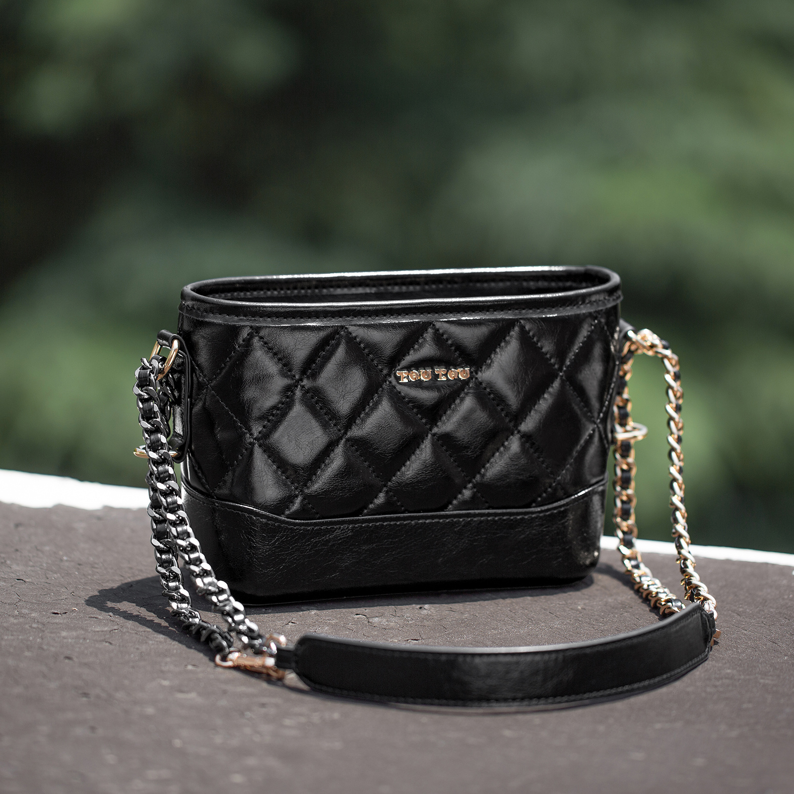 Chanel Bucket Gabrielle Small Leather Crossbody Bag!