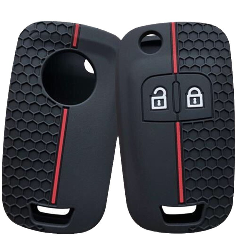 Suitable For Folding 2-button Silicone Car Protective Cover, Protective Cover