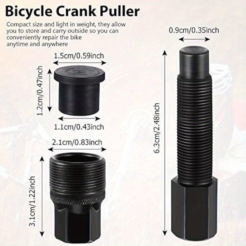 Crank Remover, Bicycle Crank Puller, Outil De Démontage De Bras De