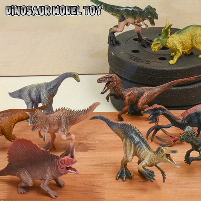 Dinosaure Jouet Réaliste Dinosaure Modèle Ensemble en Plastique