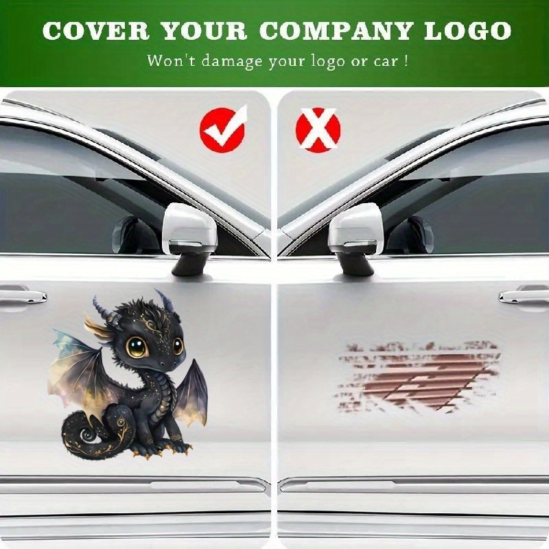 Dragon Sticker, Universal Car Decal/Sticker/Graphics - Car Body Decals, Art  Stickers for Auto Home Decoration, Cool Car Door Sticker (Black)