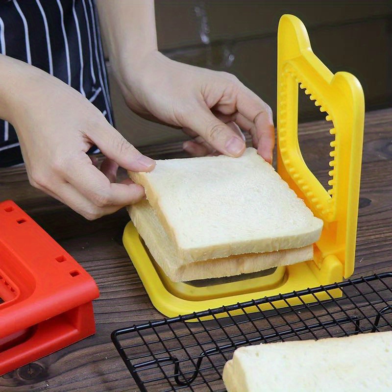 Square Bread Slicer Toast Slicing Machine Bakery Supporting