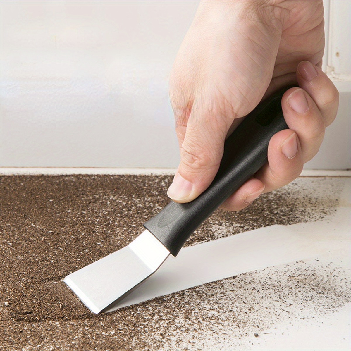 1pc Stainless Steel Kitchen Scraper Knife, Cleaning Shovel, Range