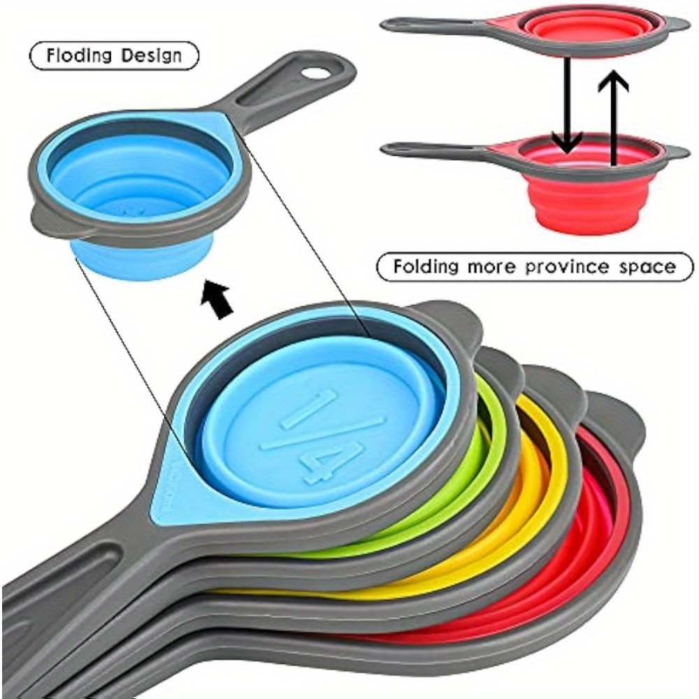 Collapsible Silicone Measuring Cups