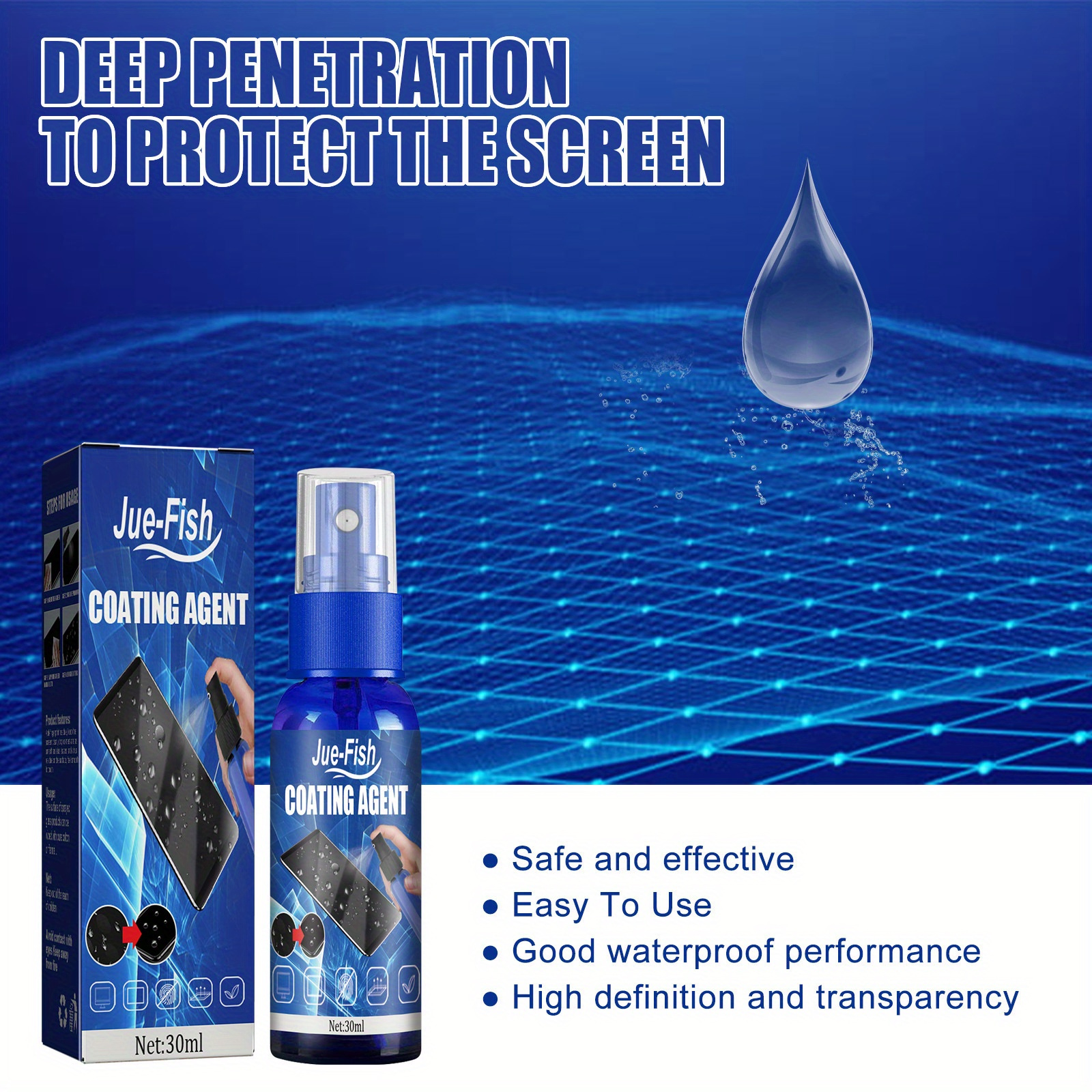 Screen Coating Agent Mobile Phone Screen Cleaner Glass - Temu