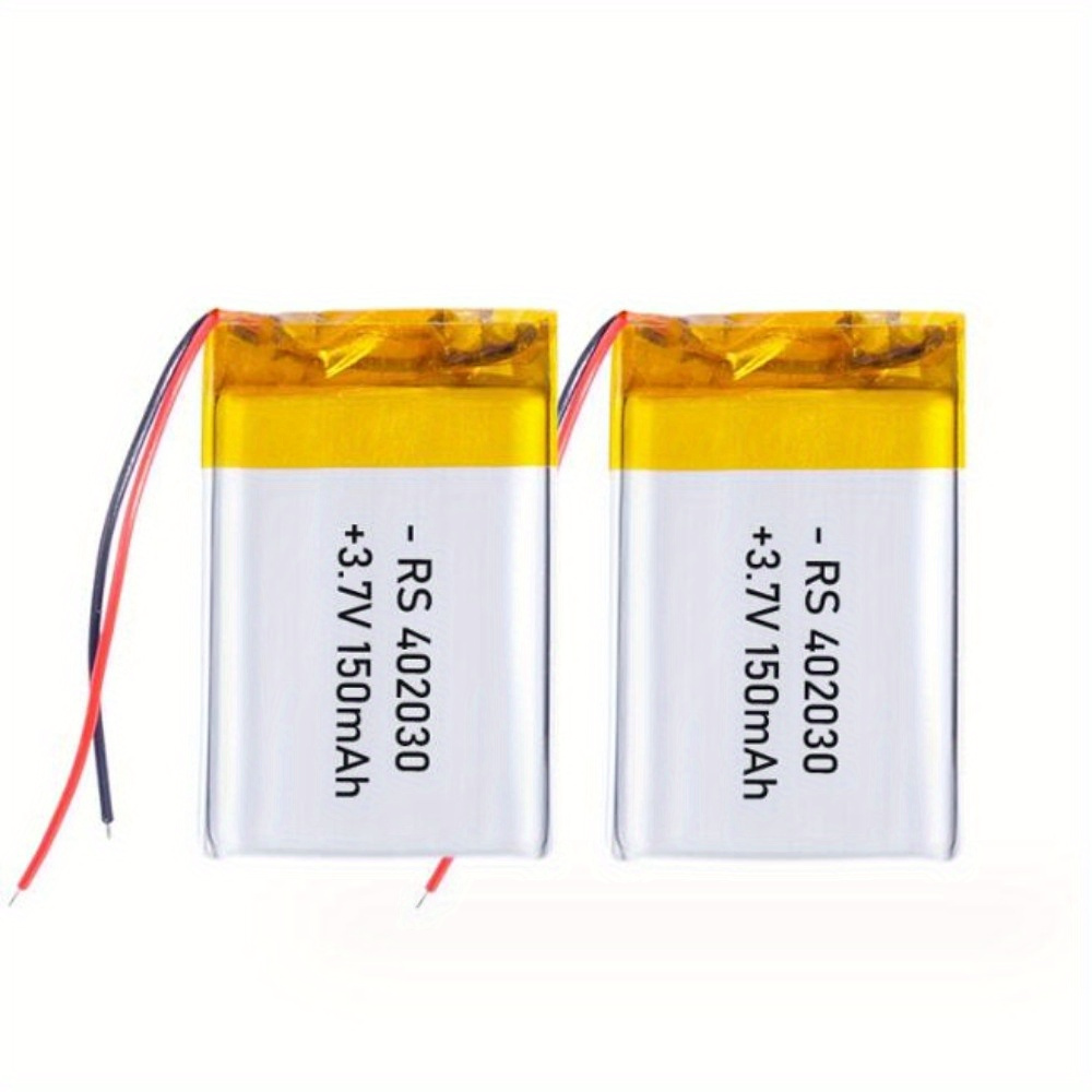 3.7v 200mah 402030 Polymer Lithium Battery Rechargeable - Temu