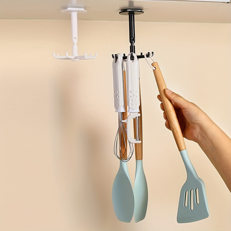 Kitchen Rack Spoon Board Storage Hook Removable - Temu