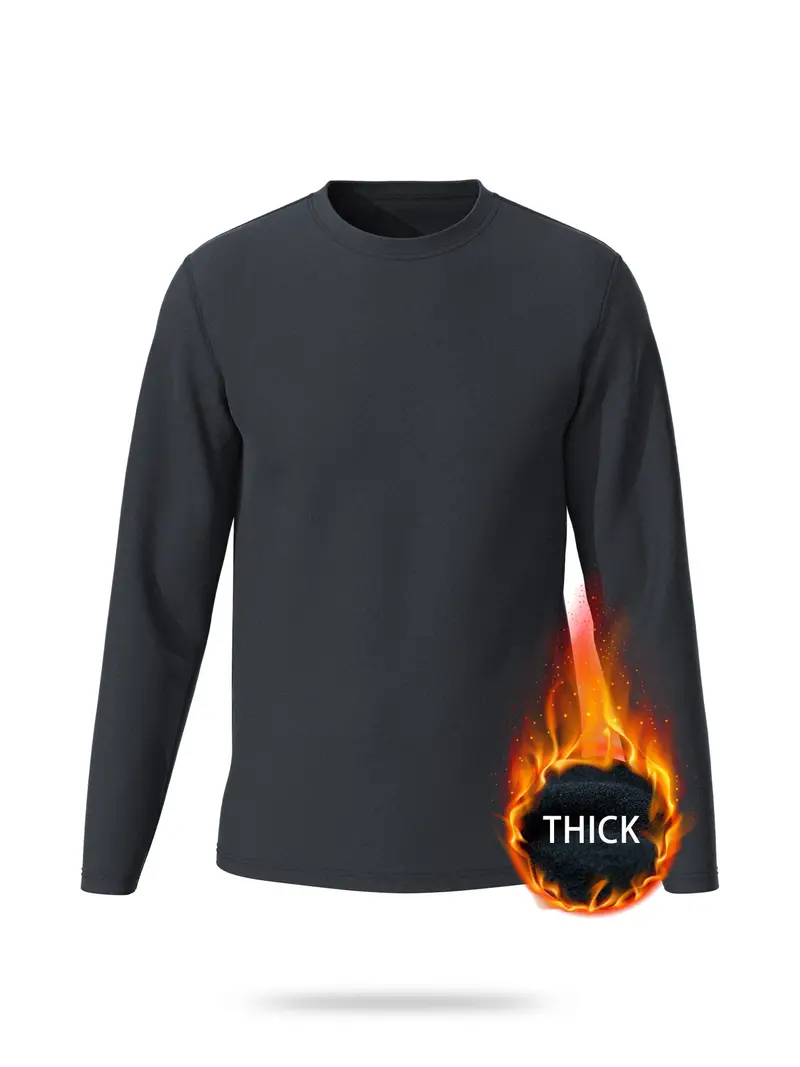 Thermal Compression Shirts Men Long Sleeve Athletic Cold - Temu