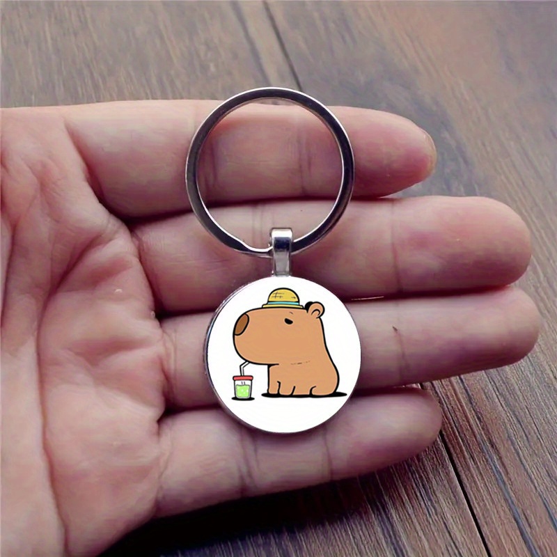 Capybara Plus Keyring Pendant Decoration Simulation Capybara Anime