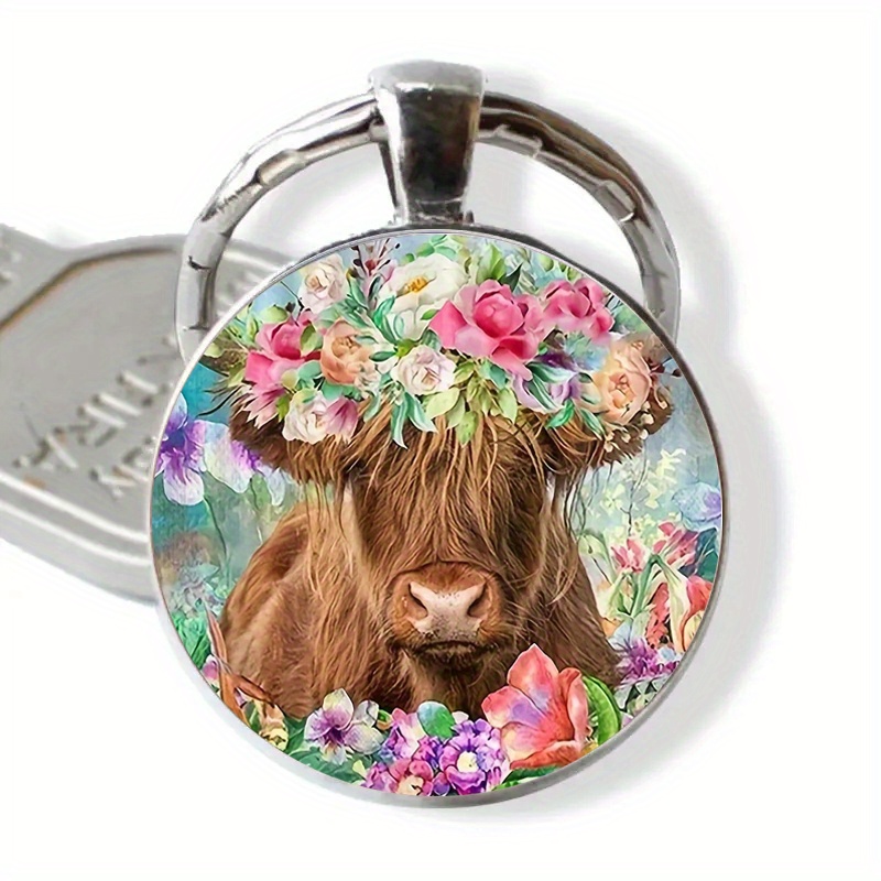 Cow Keychains - Temu