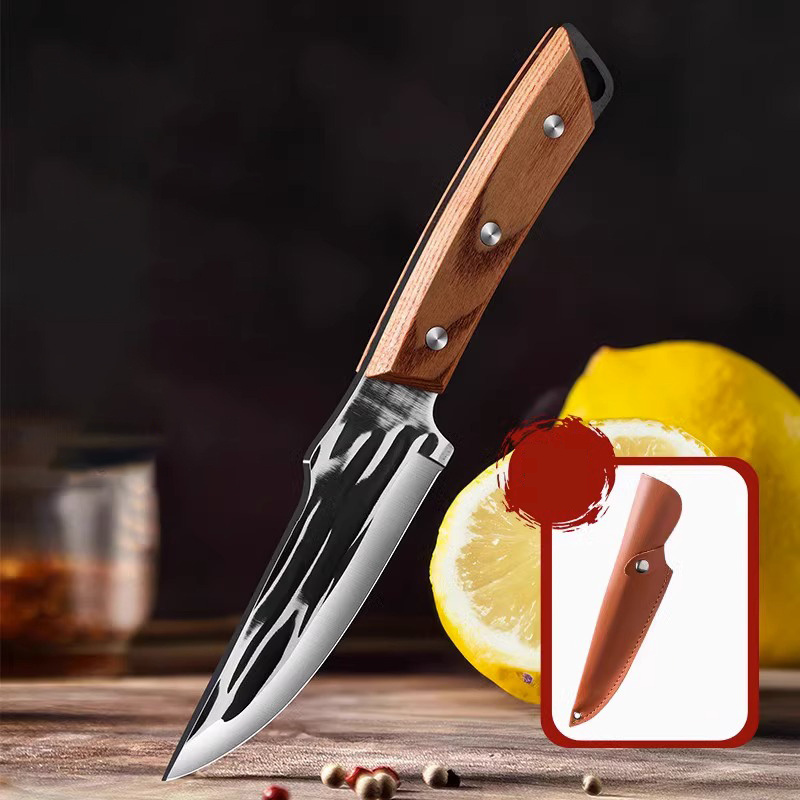 1pc Sharp and Durable Forged Small Kitchen Knife Meat Cleaver- Perfect for  Meat Cutting