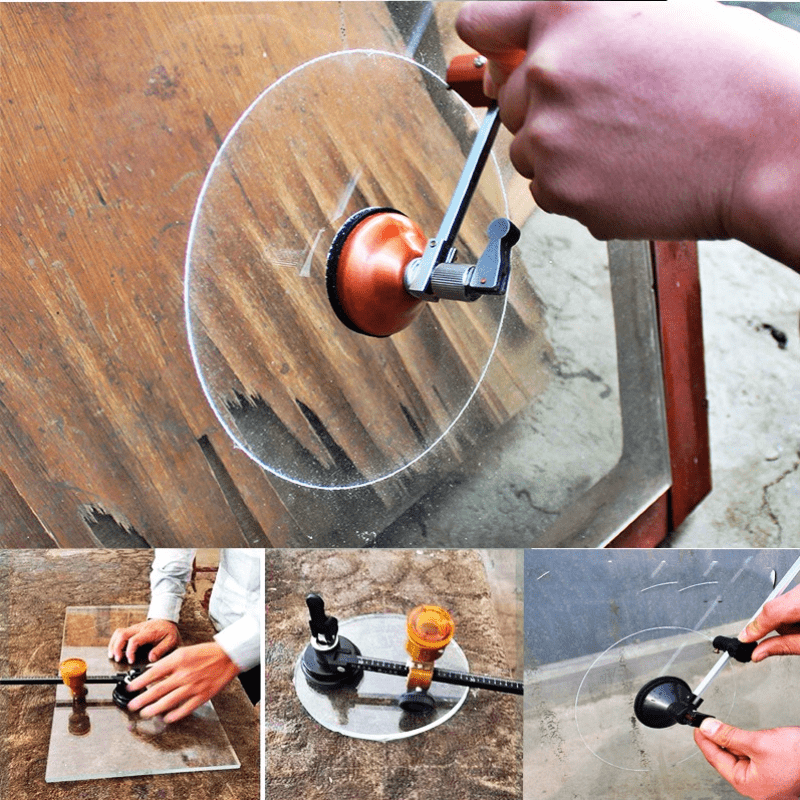 Multifunctional Glass Cutting Tool Wheeled Glass Circular - Temu