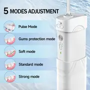 ms16 electric tooth flosser convenient and compact home portable oral rinser braces cleaner details 4