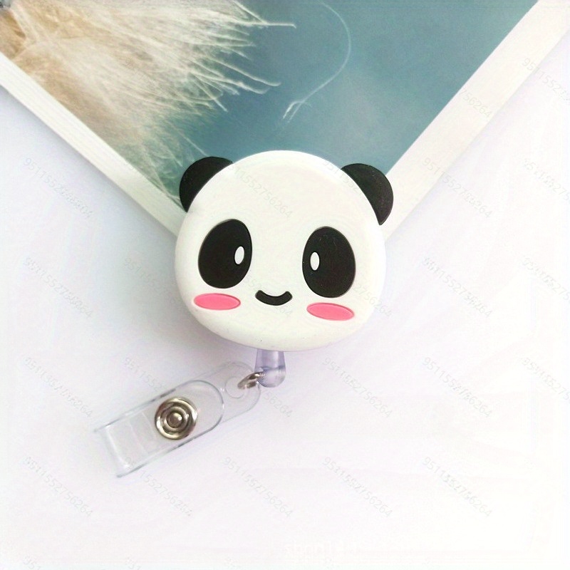 Quality Retractable Nurse Badge Holder Cute Panda Bear Bunny