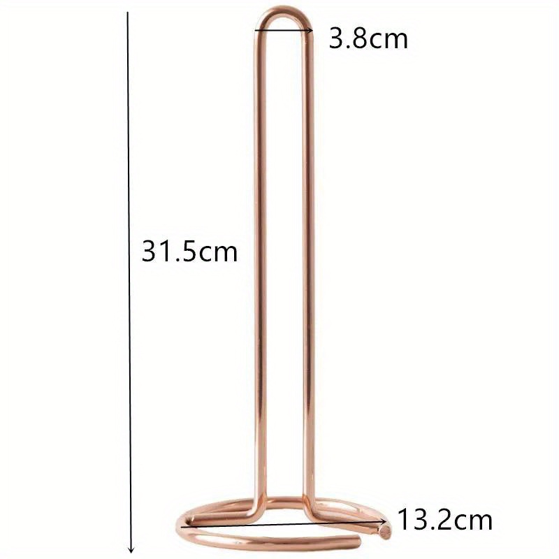 at Home Copper Metal Paper Towel Holder