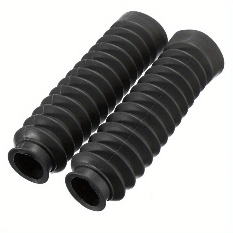 Set Of 2 Motorcycle Front Fork Shock Absorber Dust Covers, Additions For Motorcycles, Rubber Covers For Shock Absorbers