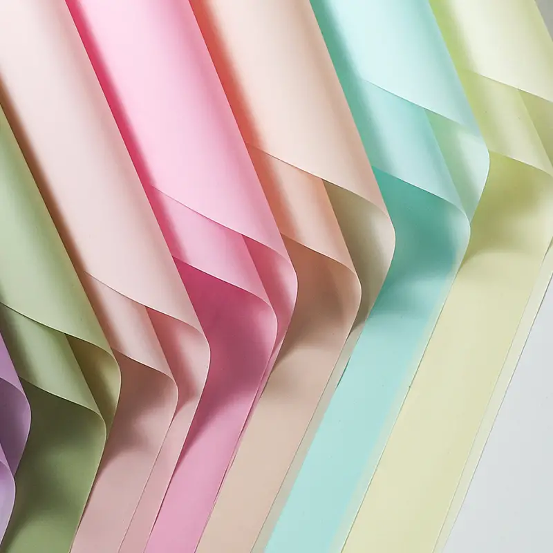 Solid Color Frosted Paper Korean Plain Paper Waterproof - Temu Philippines