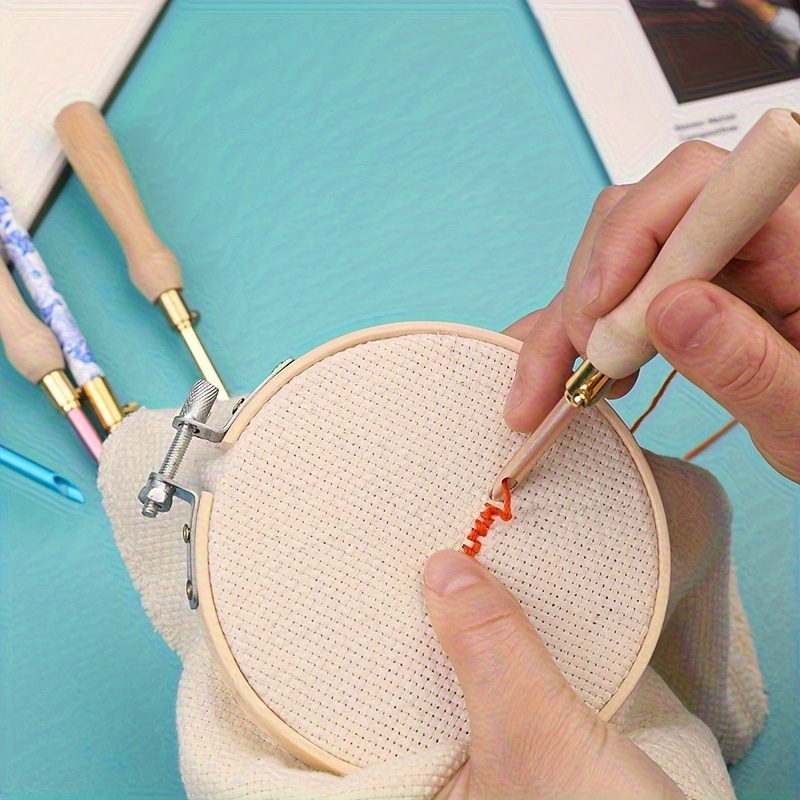 Kit de aguja de punzonado para bordado, pluma mágica para bordar,  herramienta para tejer, herramientas de costura DIY, 1 pieza
