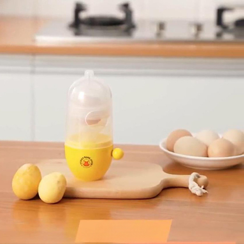 Whisk Egg Yolk Shaker Gadget Manual Eggs Spin Mixer Kitchen - Temu