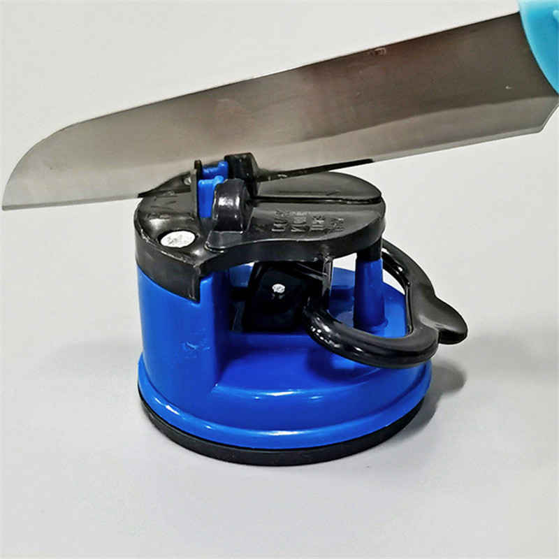 2PCS Knife Sharpeners, Mini Pocket Knife Sharpener Suction Cup Sharpening  Stone for Most Blade Types Kitchen Camping