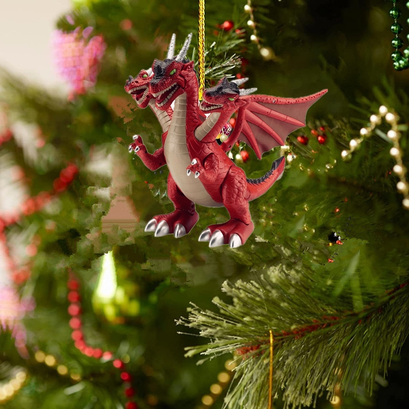 Drachen-Baby-Anhänger, Weihnachtsbaum, niedlicher Drachen-Baby