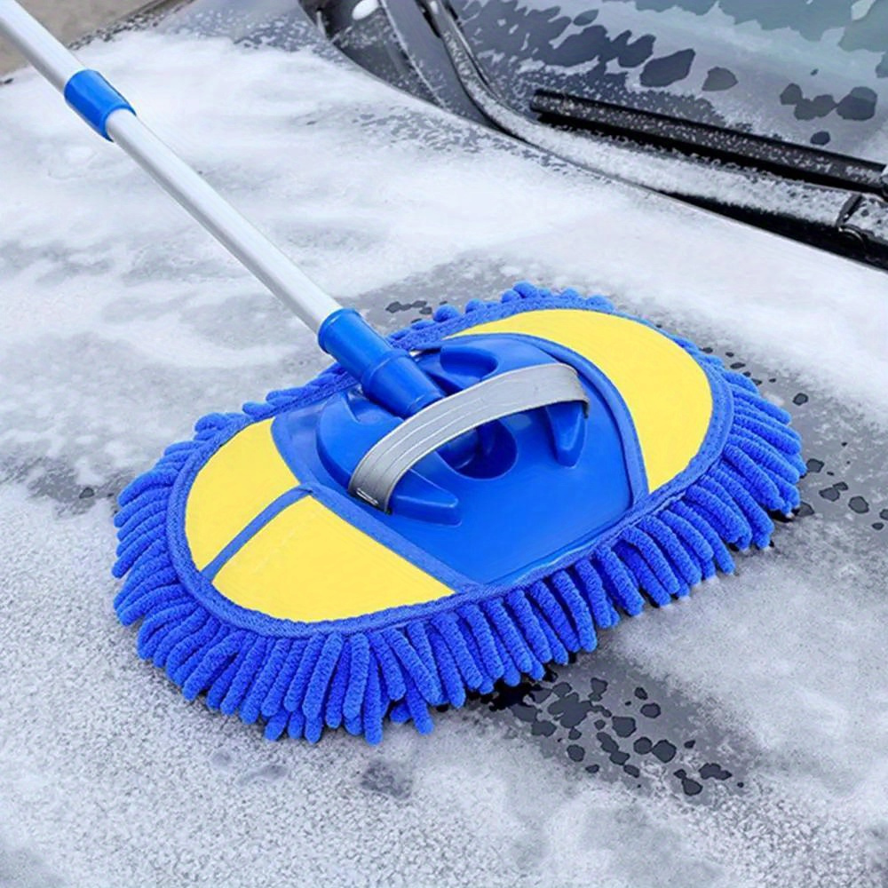 Cepillo Lavado Coches Fregona Limpieza Chenilla Escoba - Temu Chile