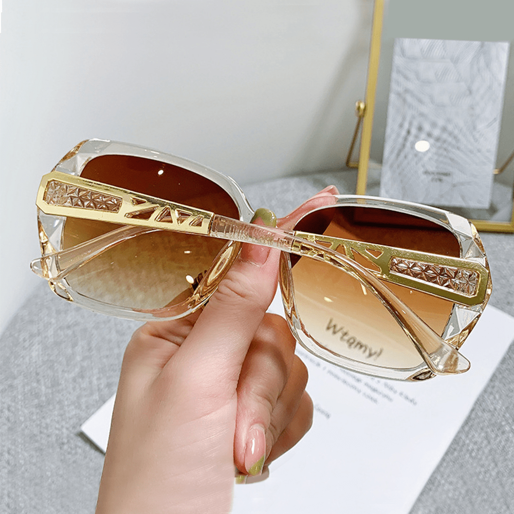 Louis Vuitton The Party Square Sunglasses - Gold Sunglasses