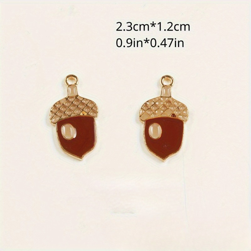 Thanksgiving Fall Pendant Turkey Pumpkin Maple Leaf Key Chain Necklace