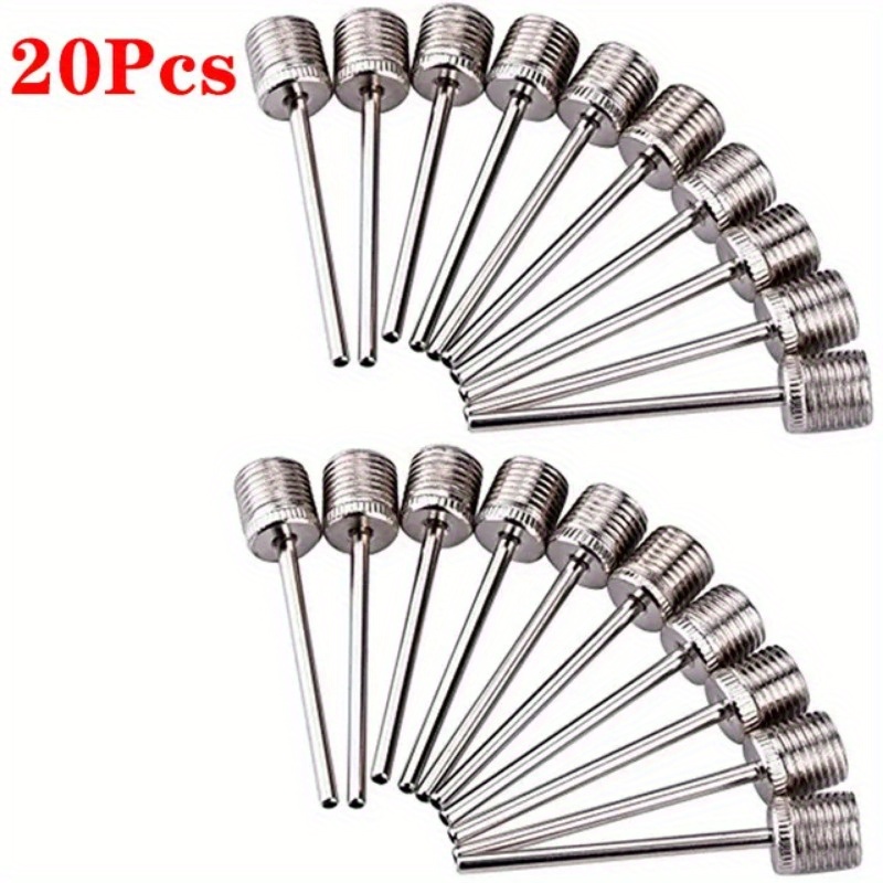 30 pcs Ball Pump Needle with Storage Box Air Inflation Needle for Football  Basketball Soccer Volleyball Ball Sports 