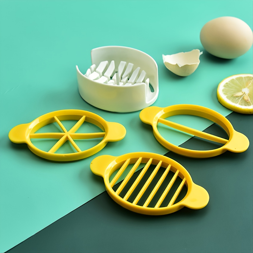 Revolutionize Your Kitchen With This 3 in 1 Egg Slicer The - Temu