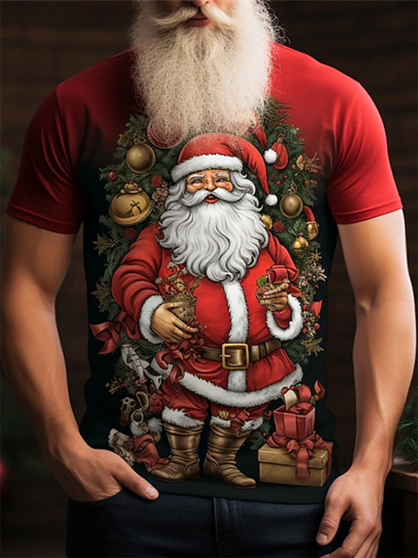 Camisa de papa online noel