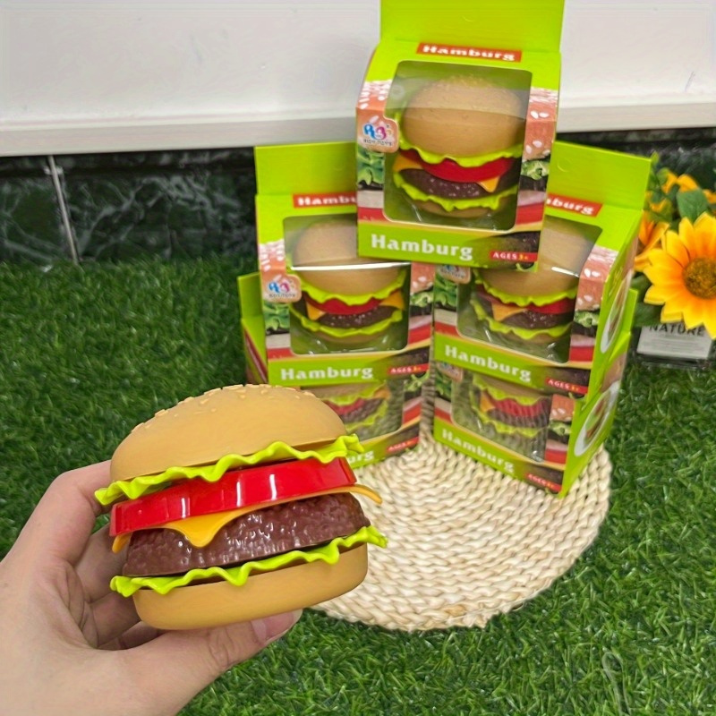 Freidora de aire de juguete para niños con hamburguesas fritas, utensilios  de cocina de pollo frito de cola, juego de cocina, accesorios de cocina