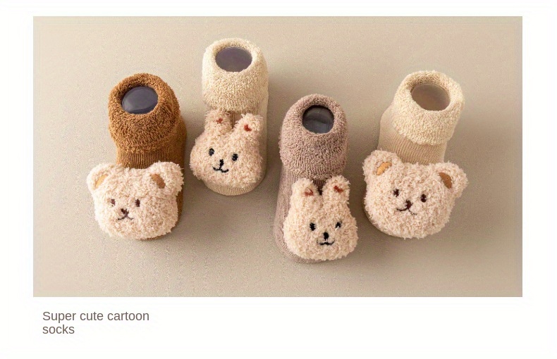 Baby / Toddler Cute Animal Cartoon Terry Floor Socks