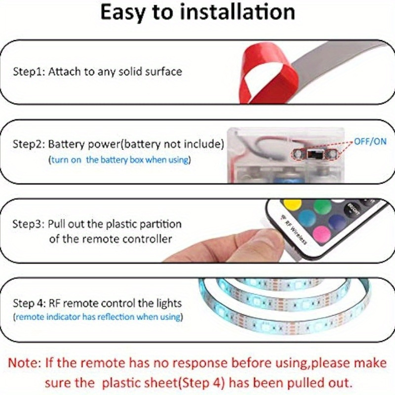 How to Power LED Strip Lights with Batteries