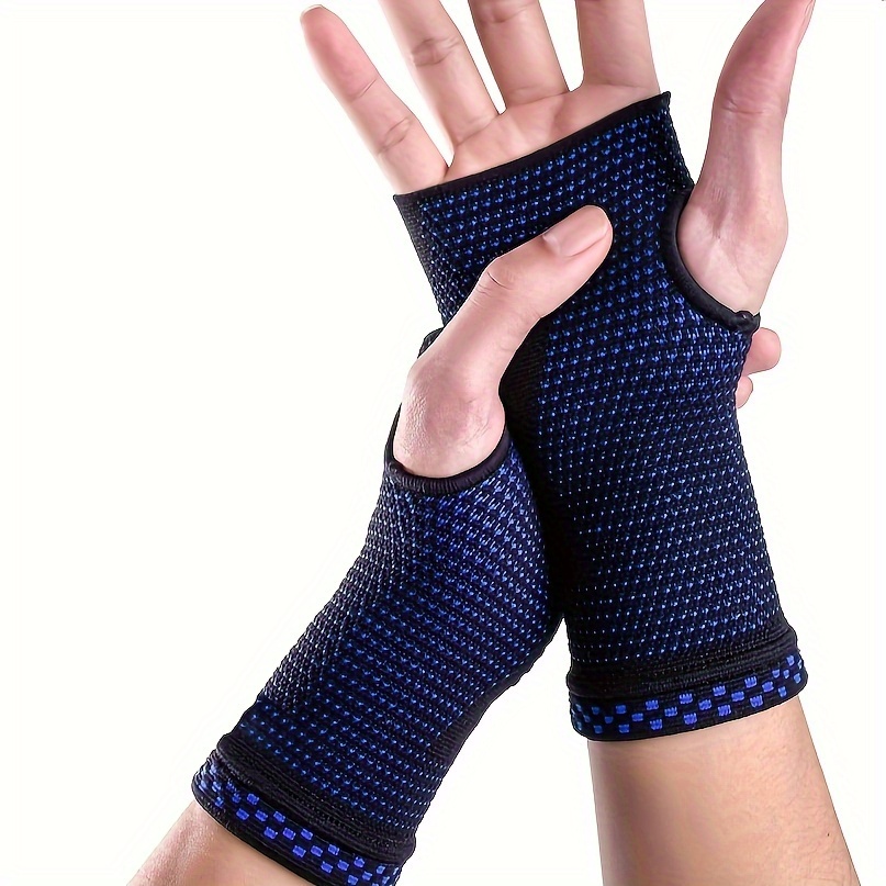 Wrist Support Brace Copper Compression Sleeves Tunnel Arthritis