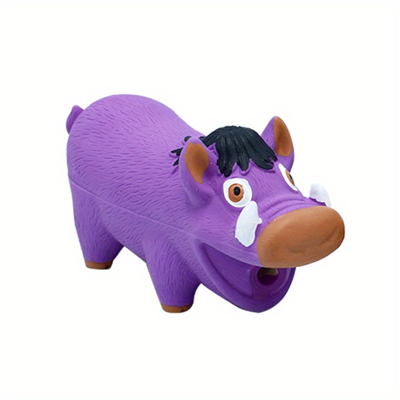 Dog Squeaky Chew Toys For Aggressive Chewers Large Breed Pig