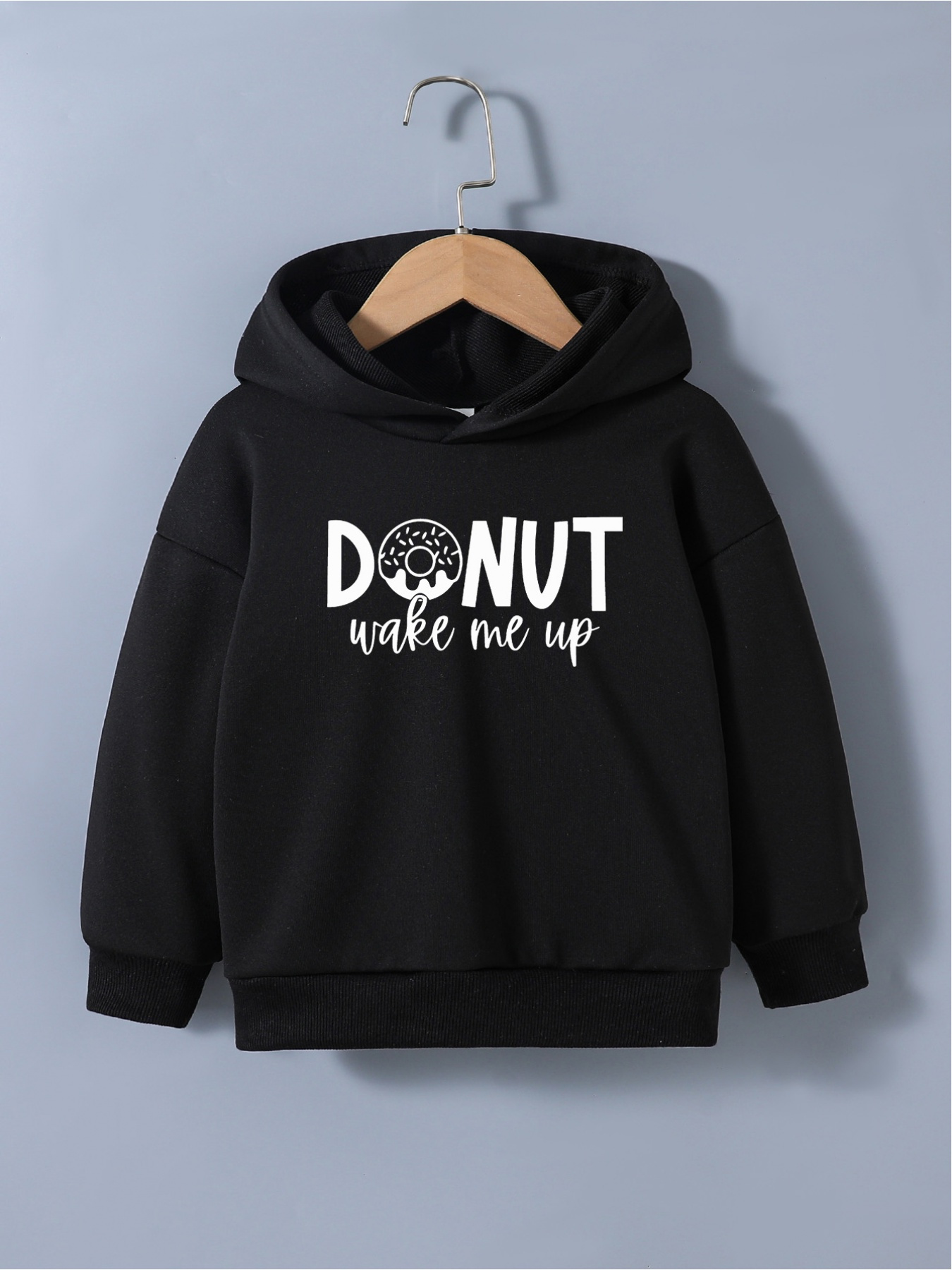 donut Wakes Up Sudaderas Capucha Elegantes Estampado Temu Mexico