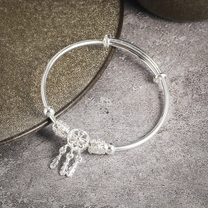 Dream catcher hot sale bracelet silver