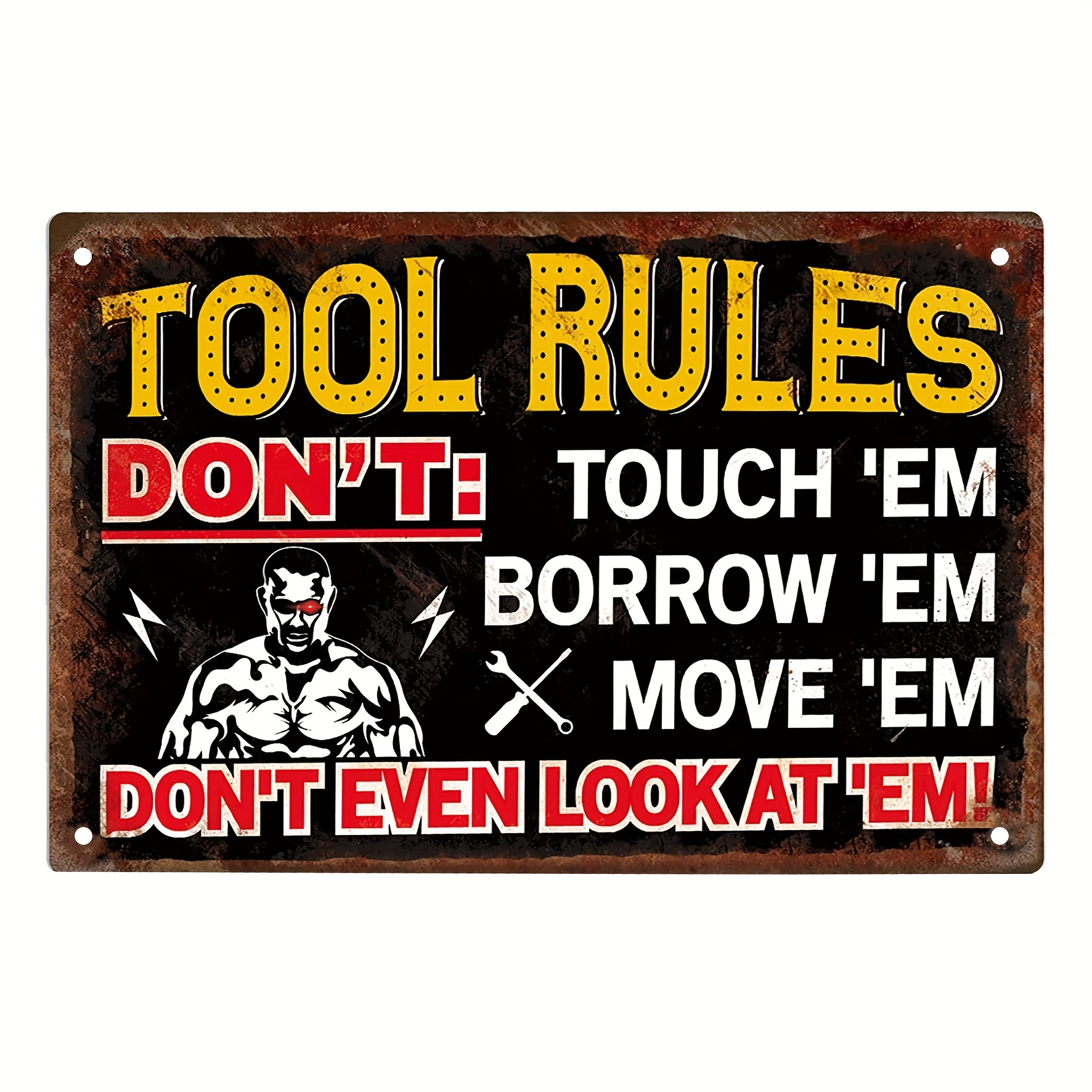  ZYPENG Vintage Metal Signs Car Room Decor for Men