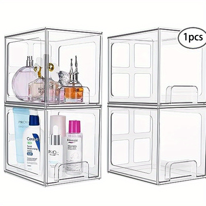 Container Sets Stackable Makeup Storage Box Storage Drawer Temu