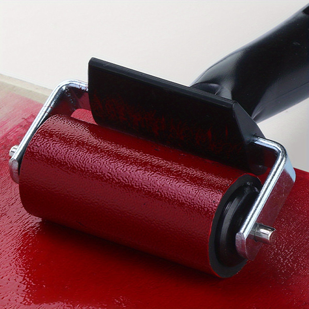 6cm Professional Rubber Roller Brayer Ink Painting Printmaking