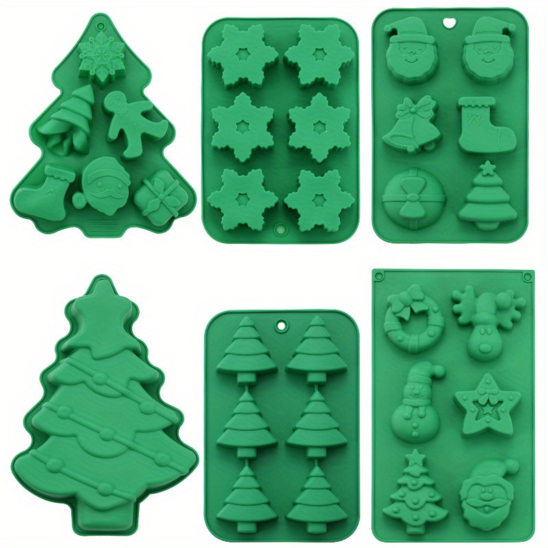 Christmas Cake Molds 3d Silicone Mold Pudding Mold - Temu