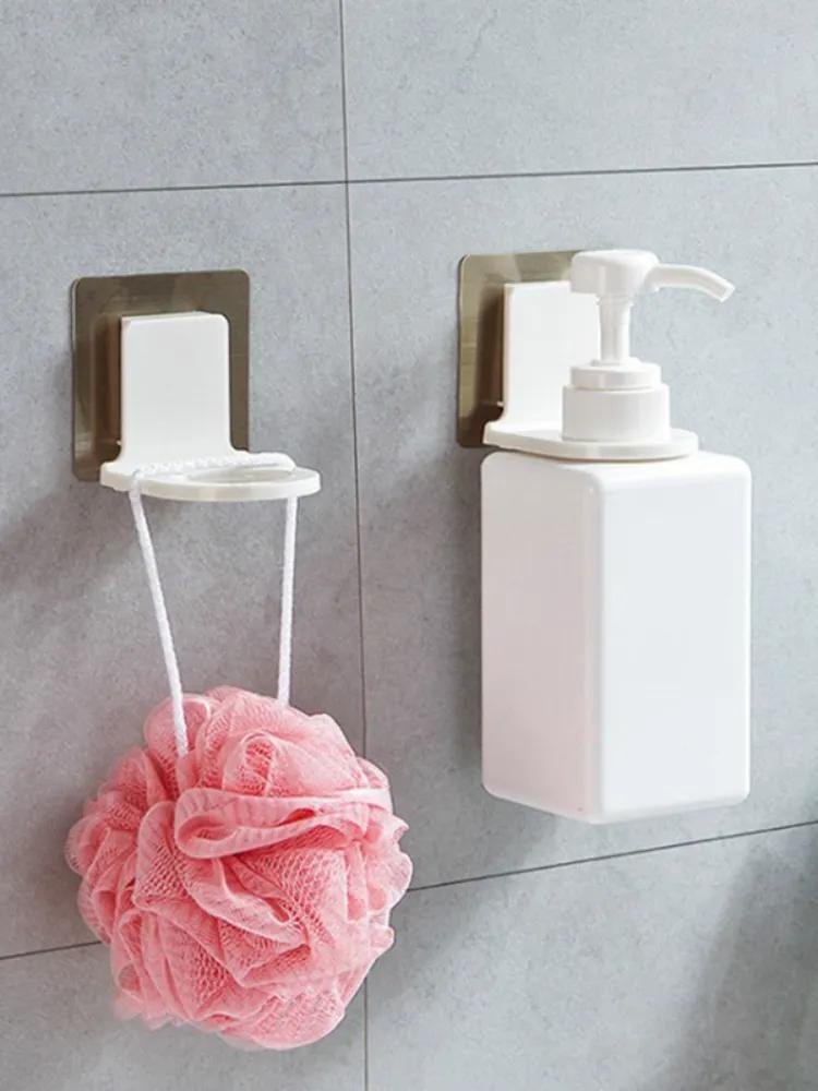 Silicone Shower Squeeze Bottle Wall Mounted Shower Dispenser Organizer for  Shower Gel Shampoo Soap Bottles