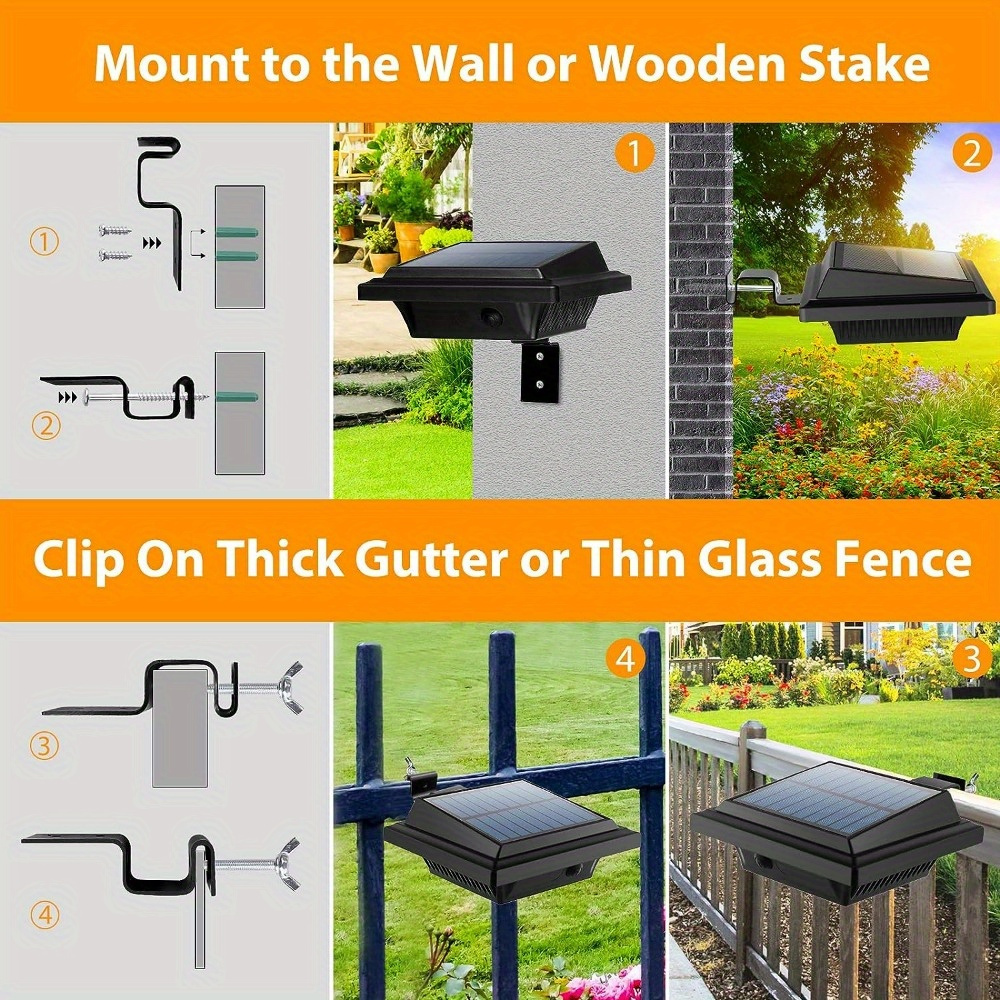 Gutter mount deals landscape lighting