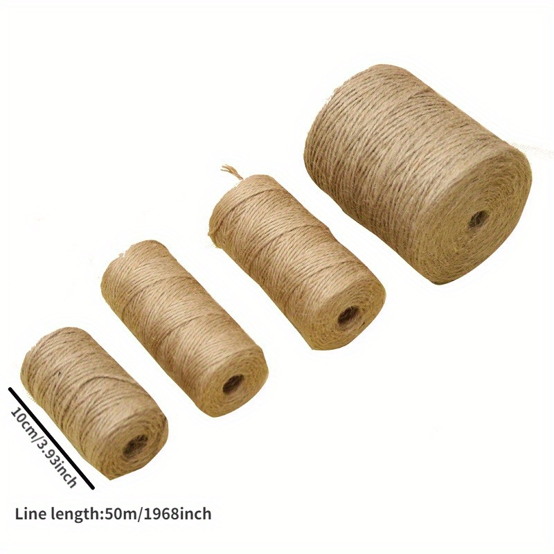 Vintage Natural Twine String Scrapbooking Diy Jute Rope - Temu