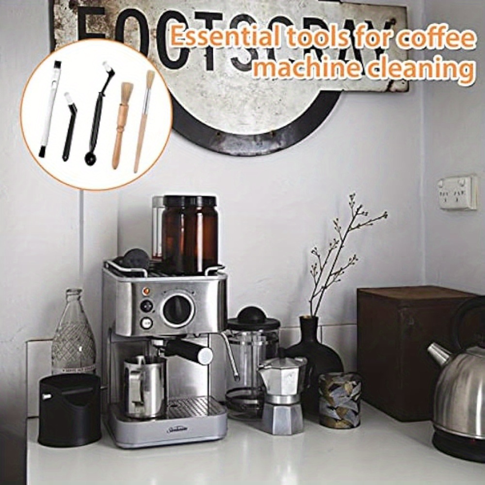 Coffee Machine Cleaning Brush Semi automatic Coffee Brewing - Temu