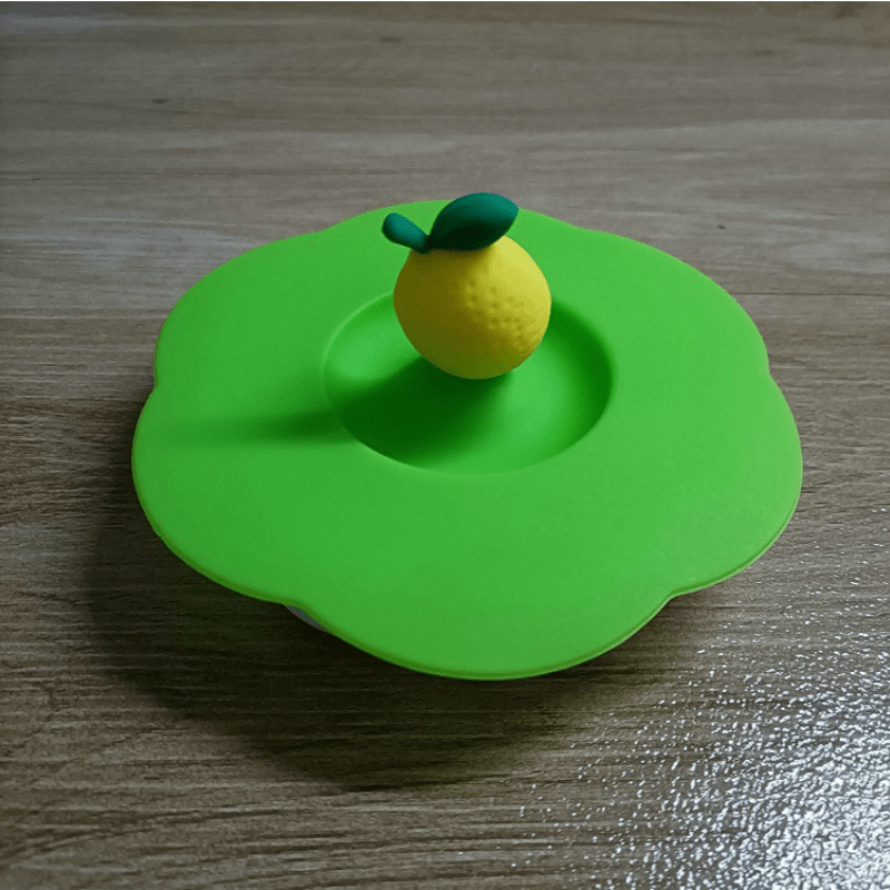 Spherical Silicone Cup Cover With Leak-proof And Dustproof Design